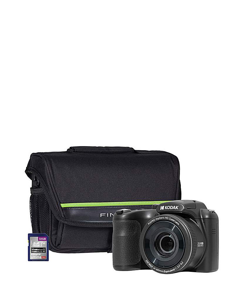 PIXPRO AZ255 Camera Kit 32GB SD & Case