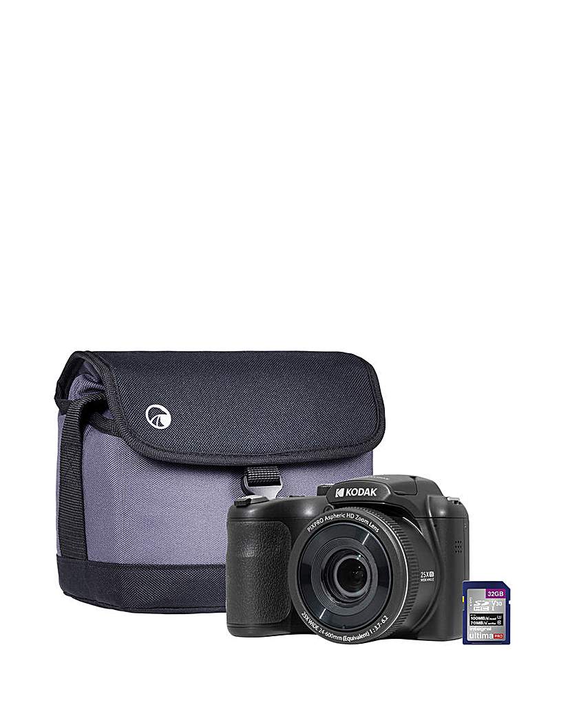 PIXPRO AZ255 Camera Kit 32GB SD & Case