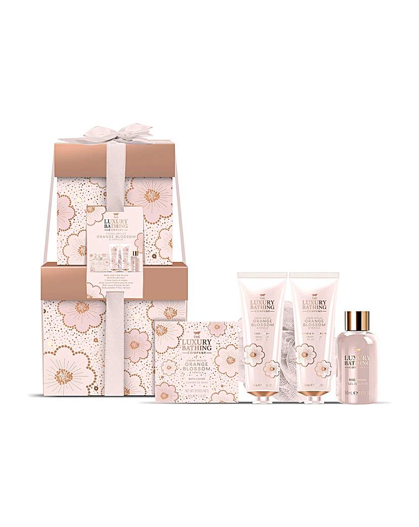 The Luxury Bathing Co Creme Brulee Set