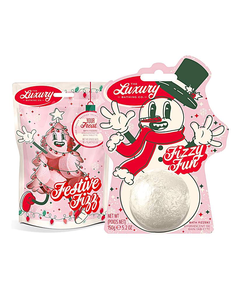 The Luxury Bathing Co Festive Fizz