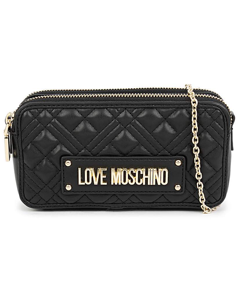 Love Moschino Small Quilt Cross-Body Bag