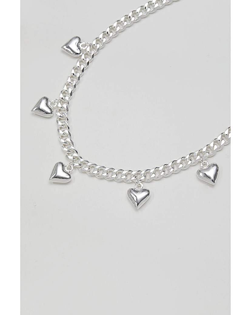 Mood Puffed Charm Chain Necklace