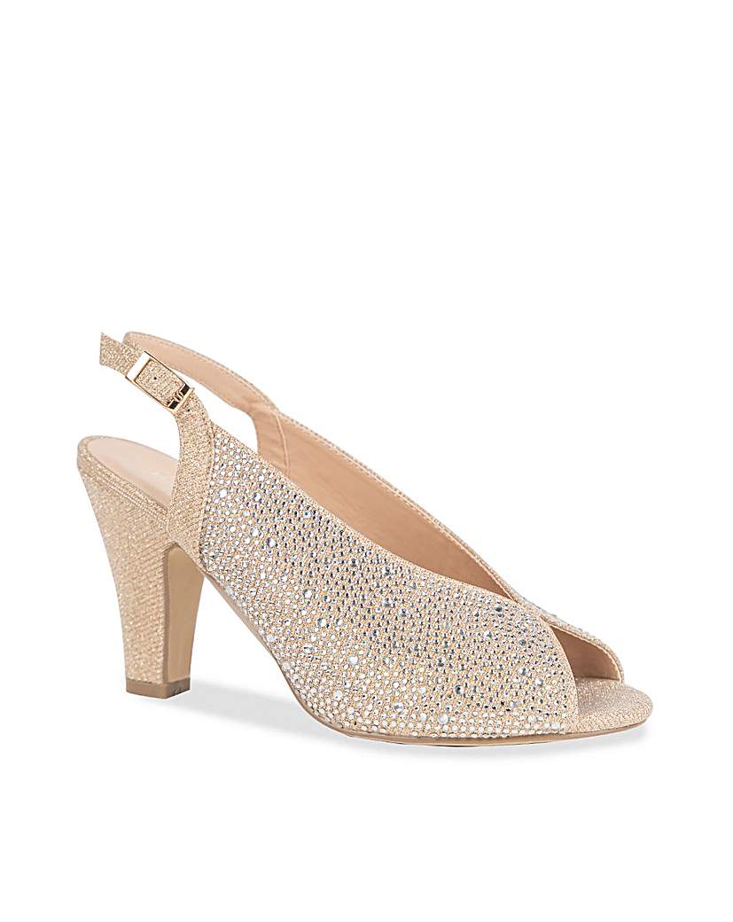 Paradox London Glory Wide Fit Sandals