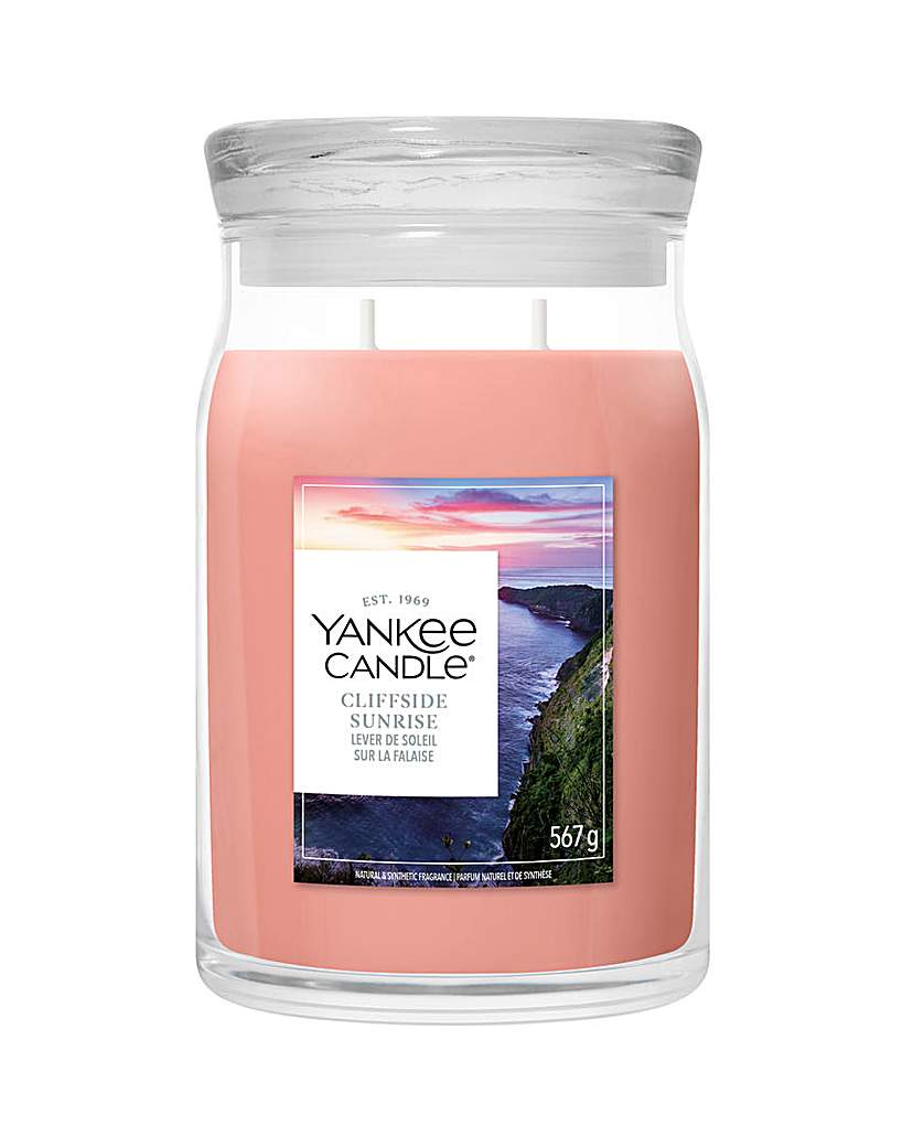 Yankee Candle Large Cliffside Sunrise