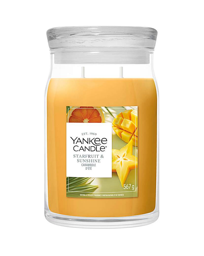 Yankee Candle Red Starfruit & Sunshine Large