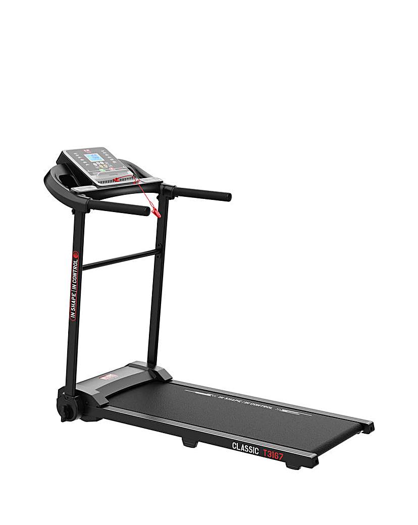 Motorised Treadmill 3 section incline Black Body …
