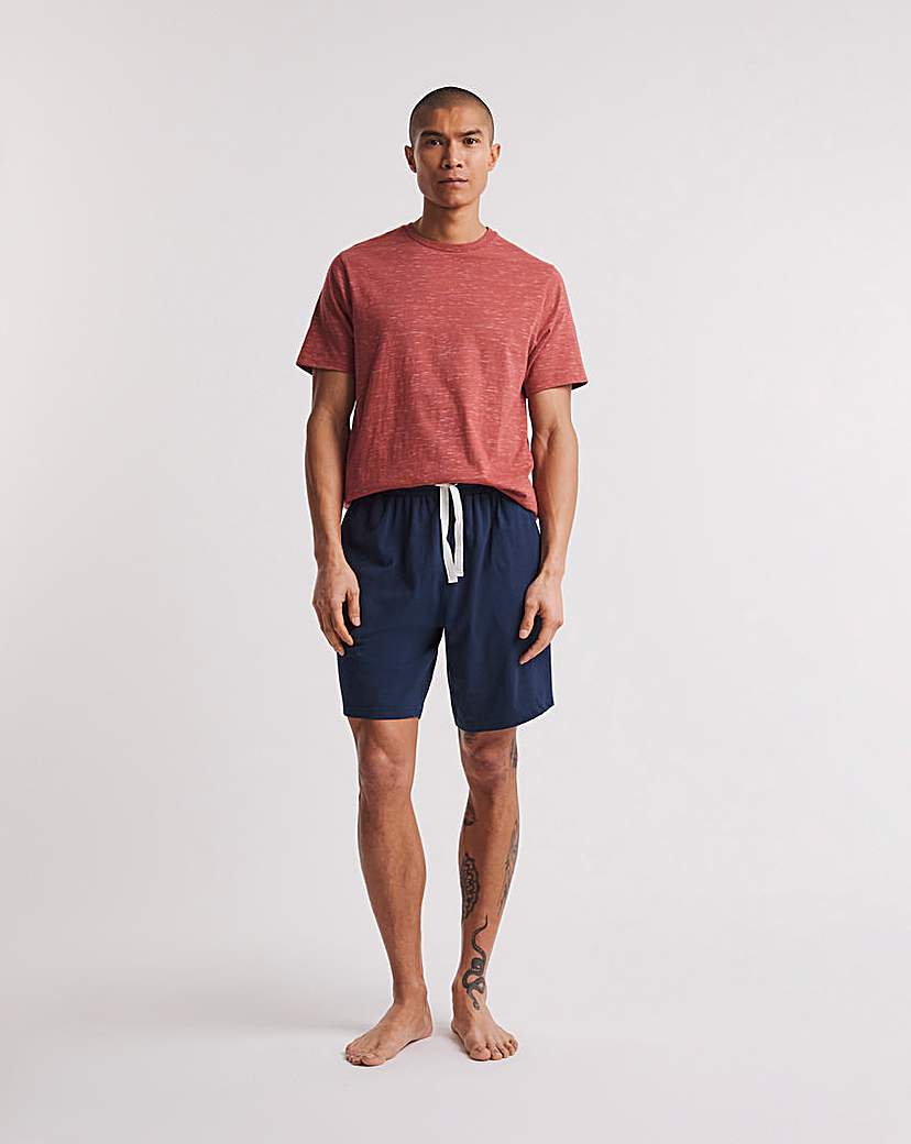 Textured Jersey Pyjama Set