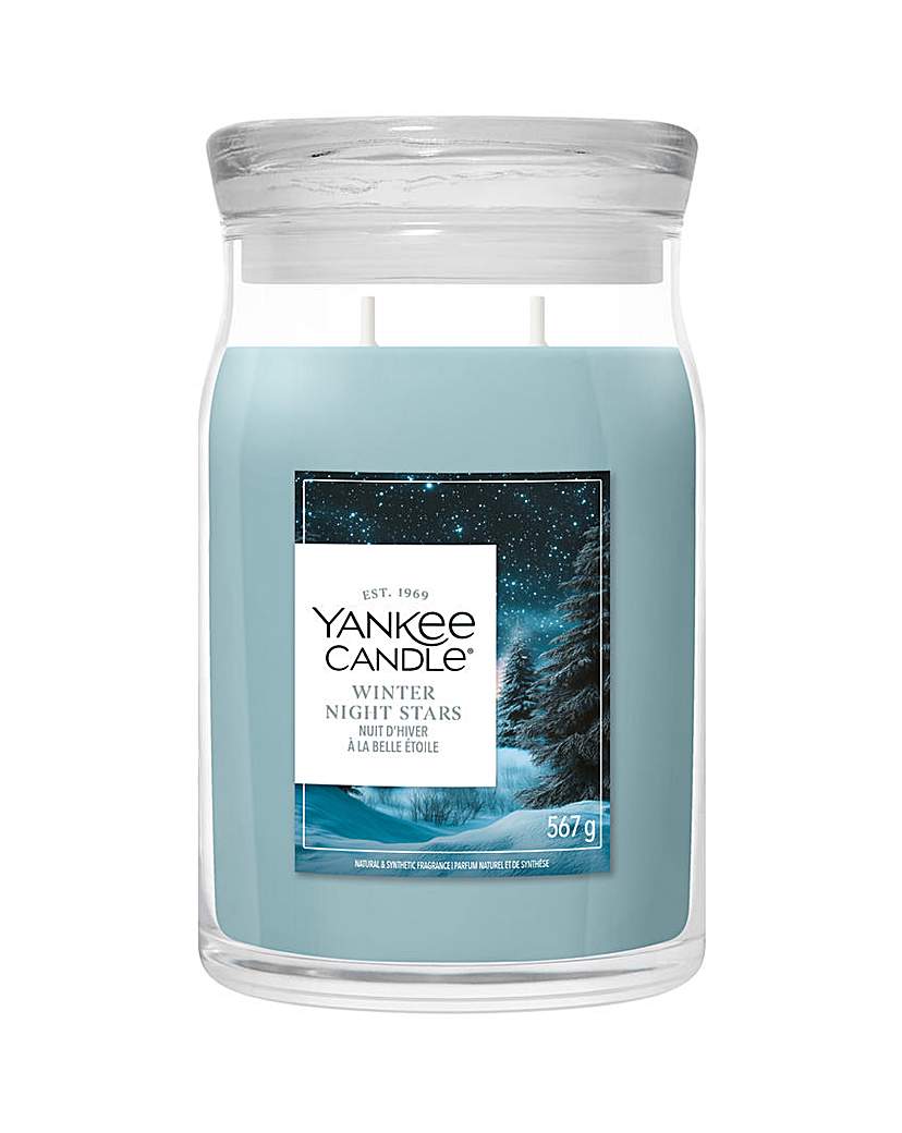 Yankee Candle Large Winter Night Stars