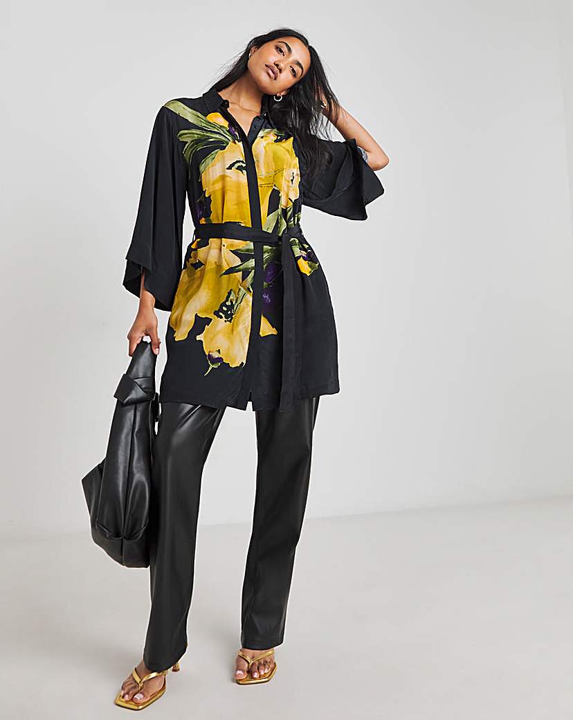 New In - Religion Jade Tunic Kimono Sleeve