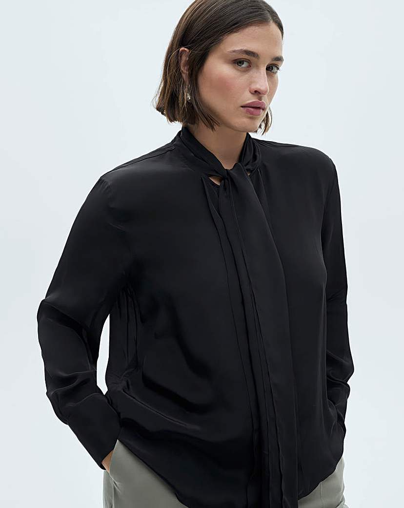 Mango Noemi Satin Blouse