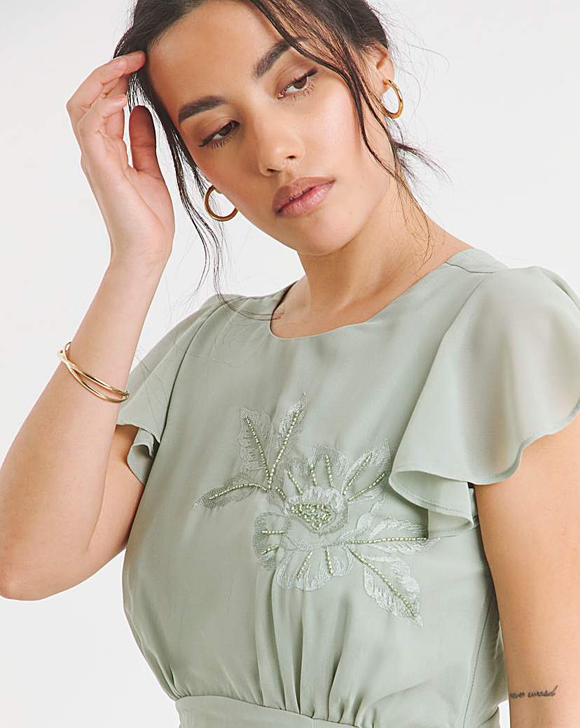 Maya Deluxe Embellished Maxi