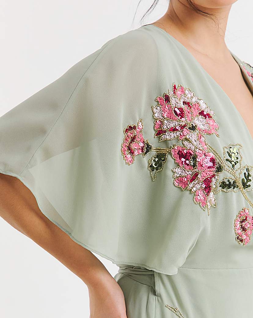 Maya Deluxe Wrap Dress