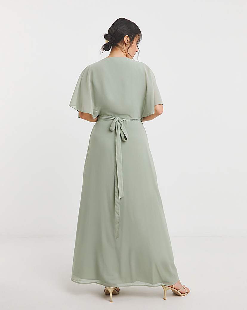 Maya Deluxe Wrap Dress