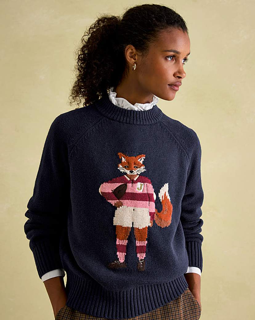 Joules Jonty Heritage Fox Jumper