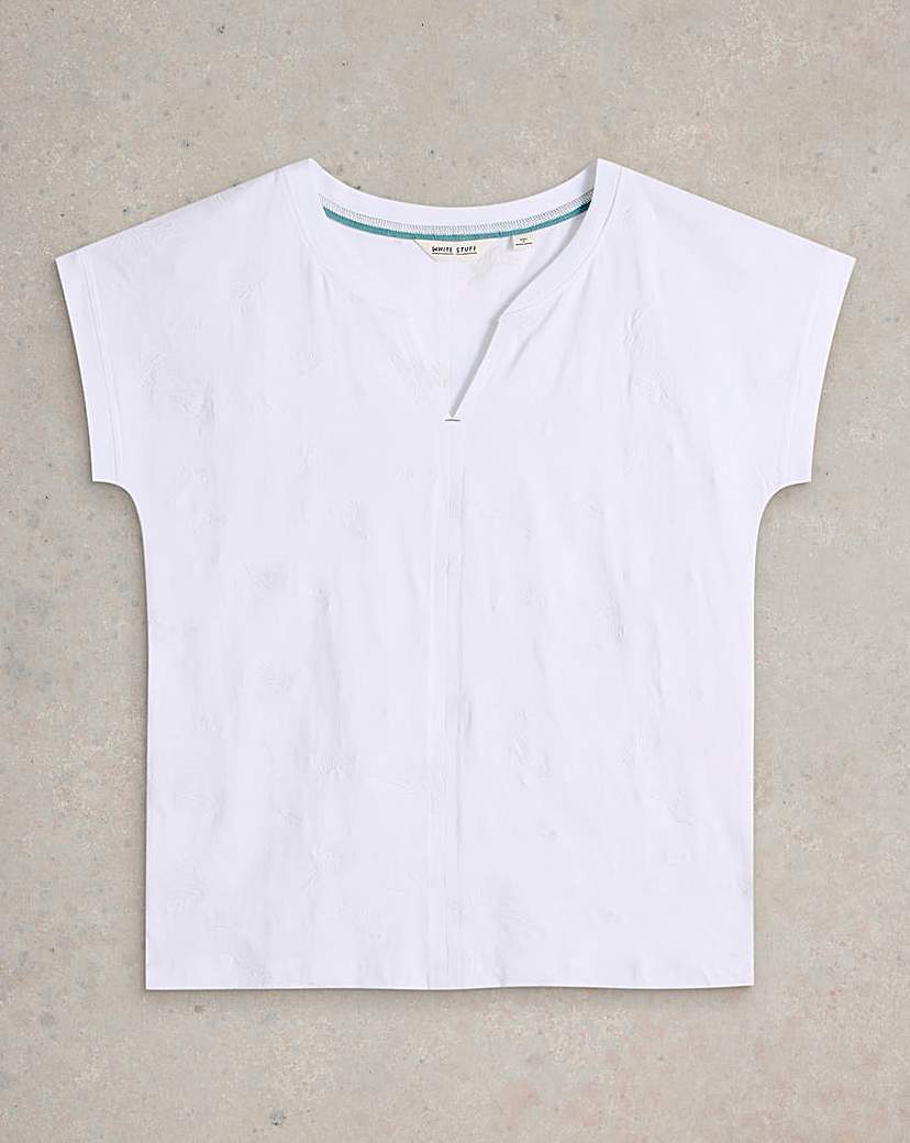 New In - White Stuff Nelly Embroidered Tee