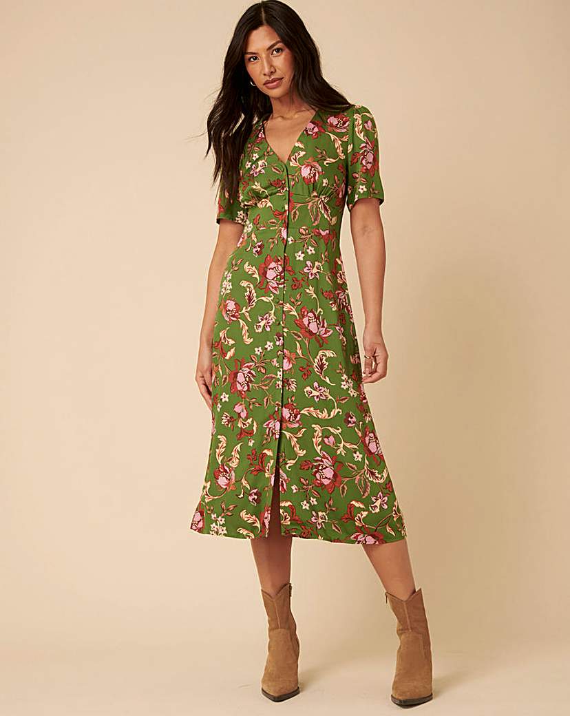 New In - Nobody's Child Savanna Midi Dress