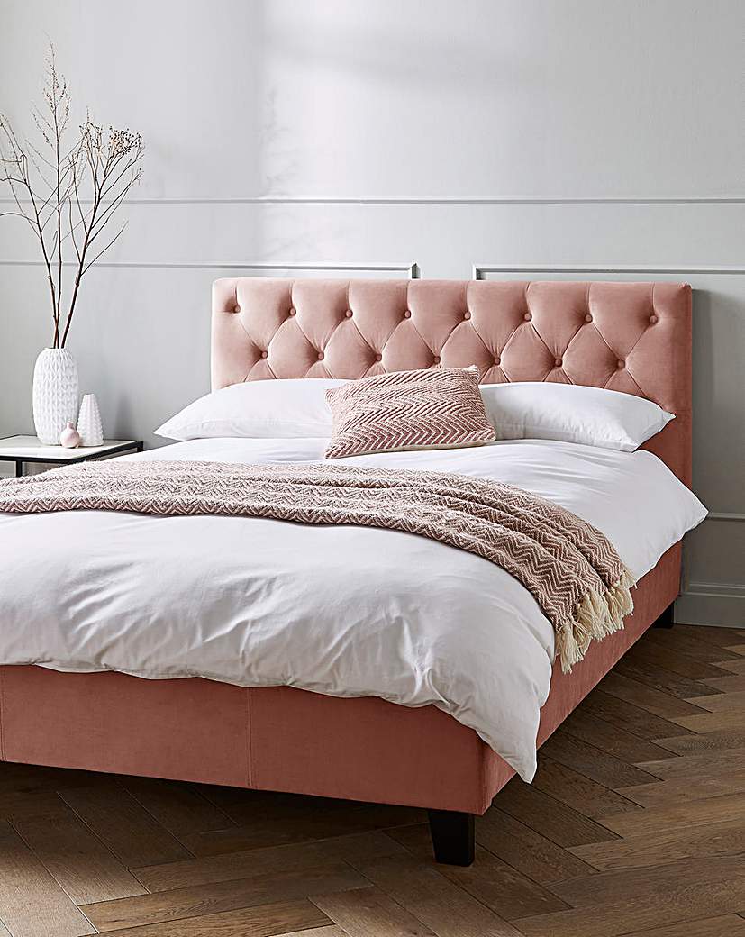 Image of Freya Velvet Bed Frame