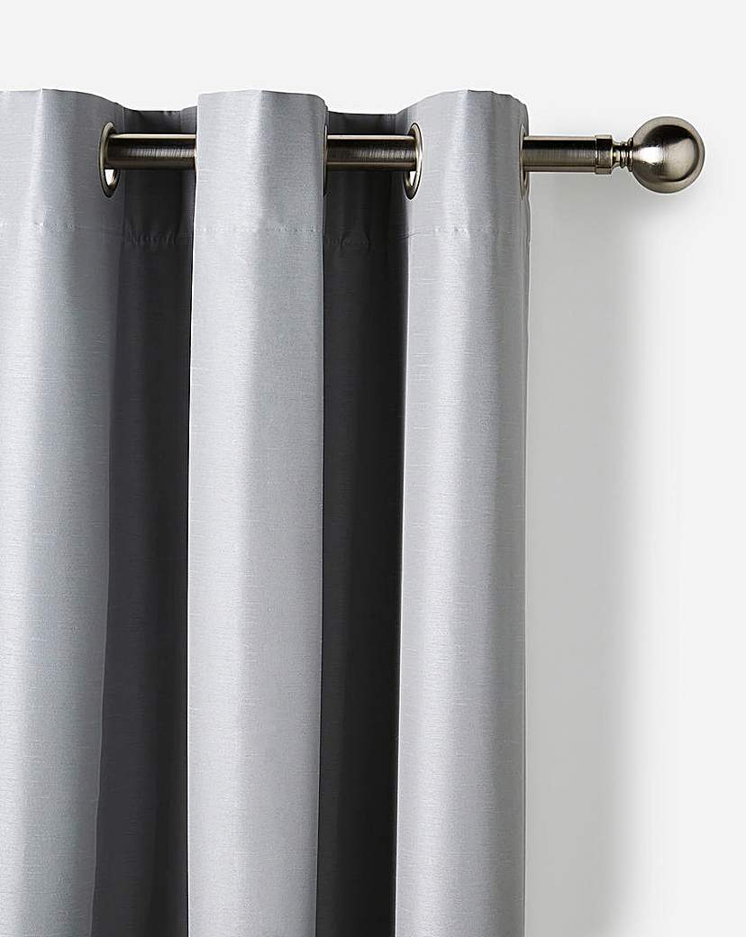 Faux Silk Blackout Curtains