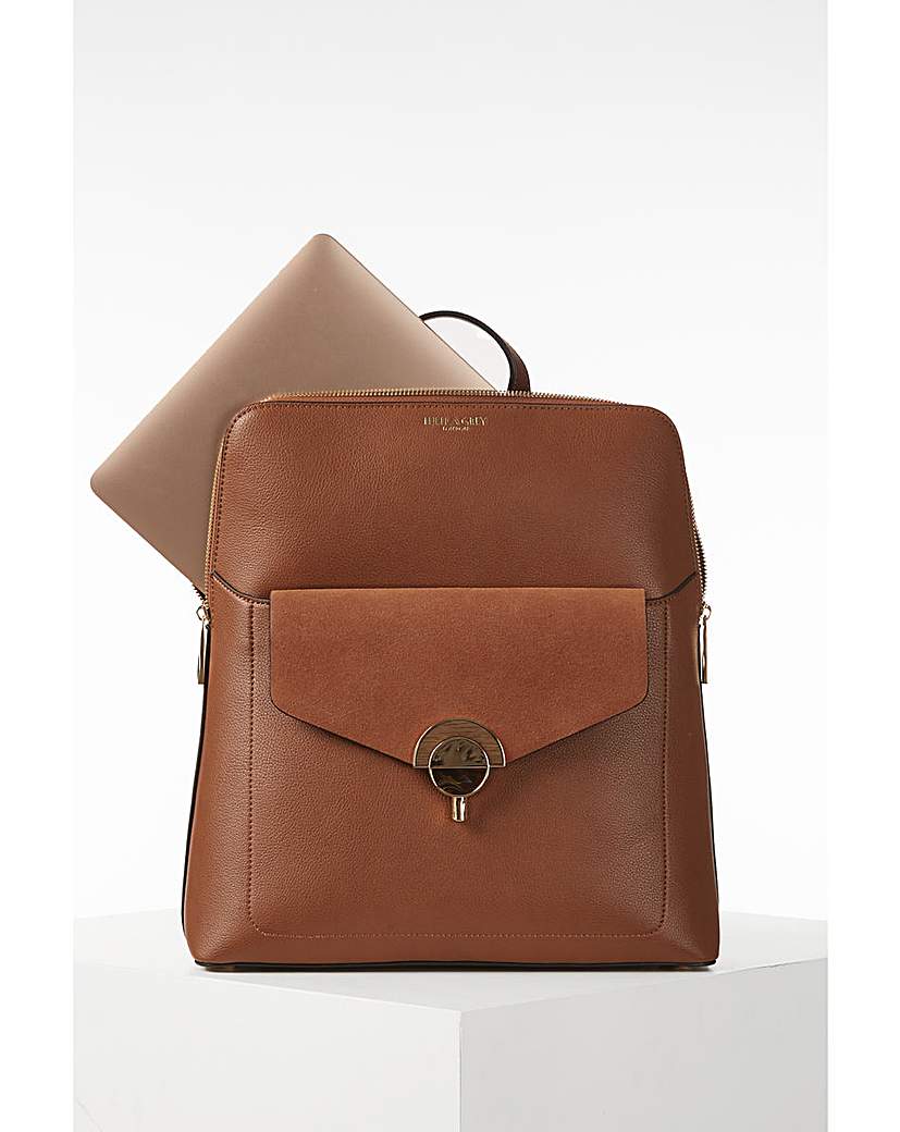 Luella Grey Mayara Conker Laptop Bag