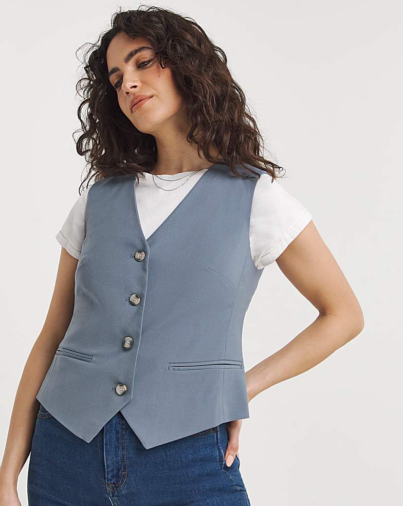 Button Front Waistcoat