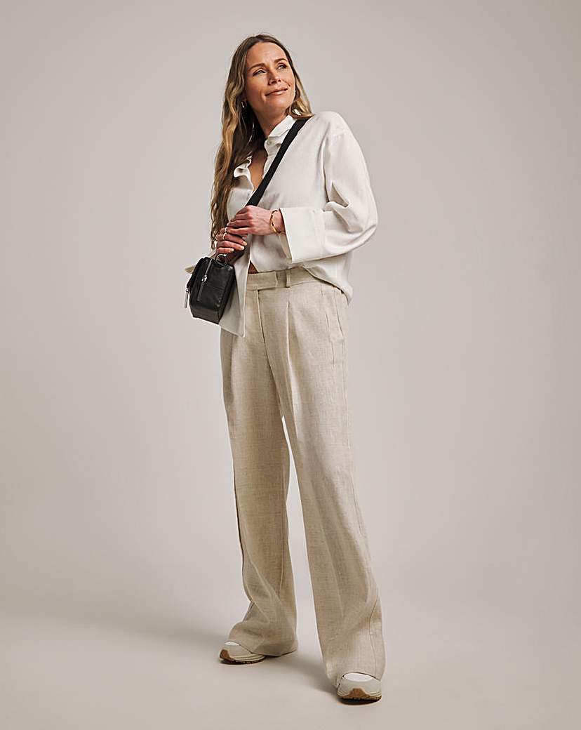 Anthology Premium Linen Wide Leg Trouser