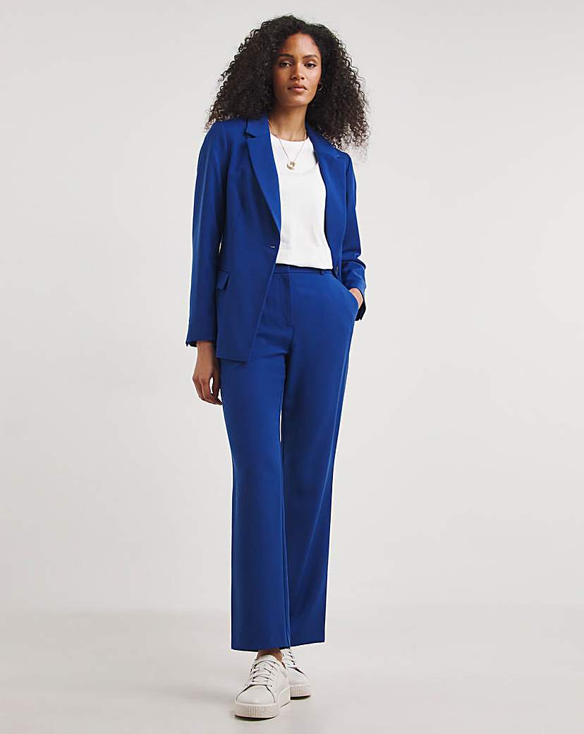 Cobalt Straight Leg Trousers