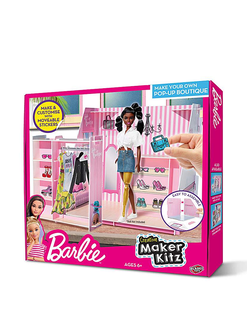 Image of Barbie Make Your Own Pop-Up Boutique