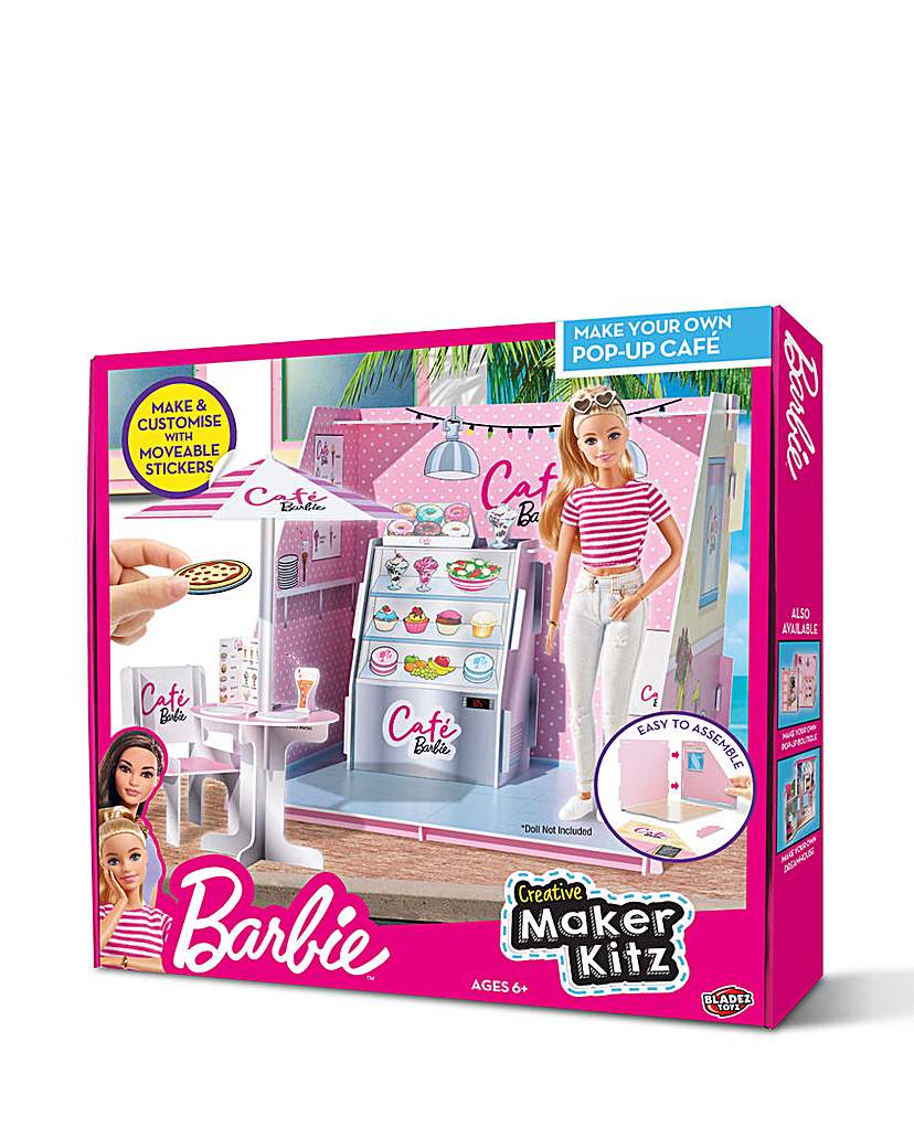 Image of Barbie Make Your Own Pop-Up Cafe