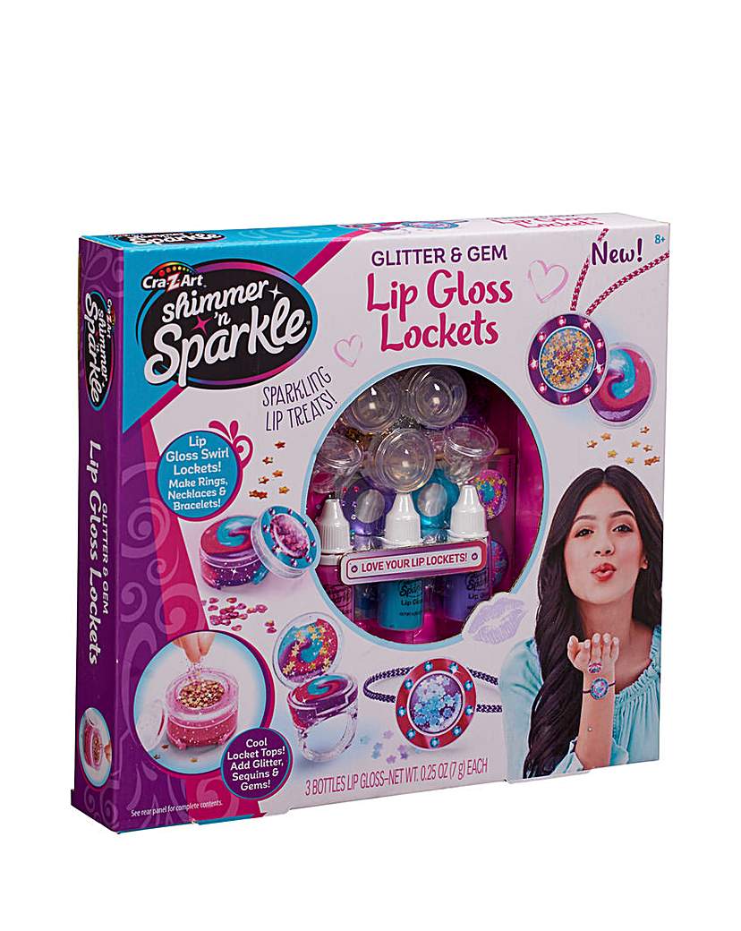 Shimmer ’N’ Sparkle Lip Gloss Locket