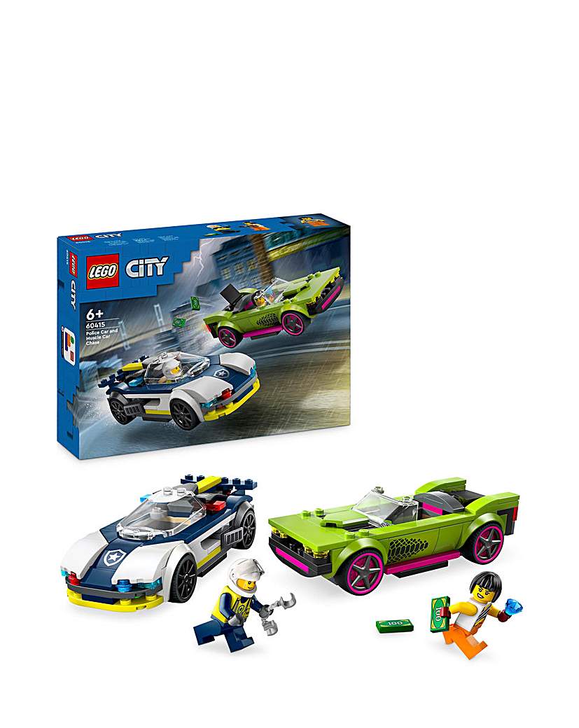 Lego City Police Muscle Car Chase