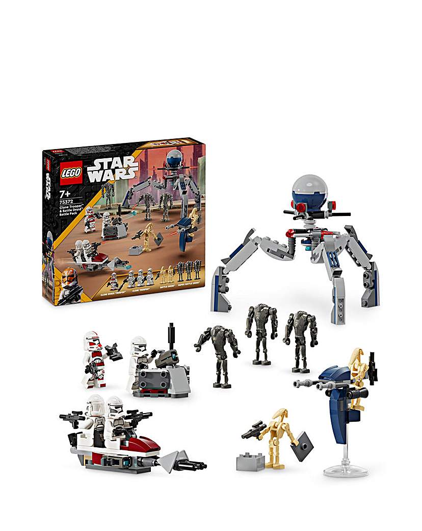 Lego Star Wars Clone Trooper Battle