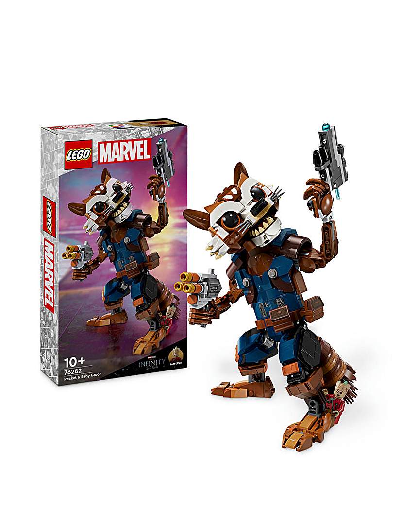 Lego Marvel Rocket Buildable Figure