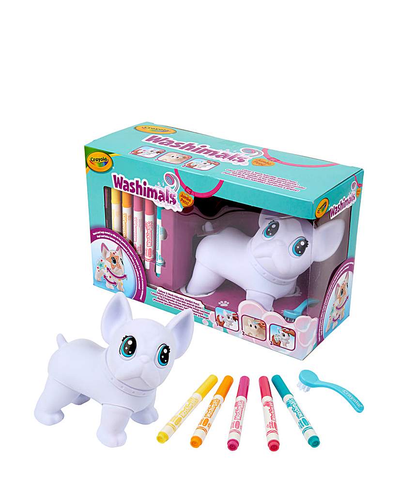 Crayola Washimals Posable Jumbo Pet
