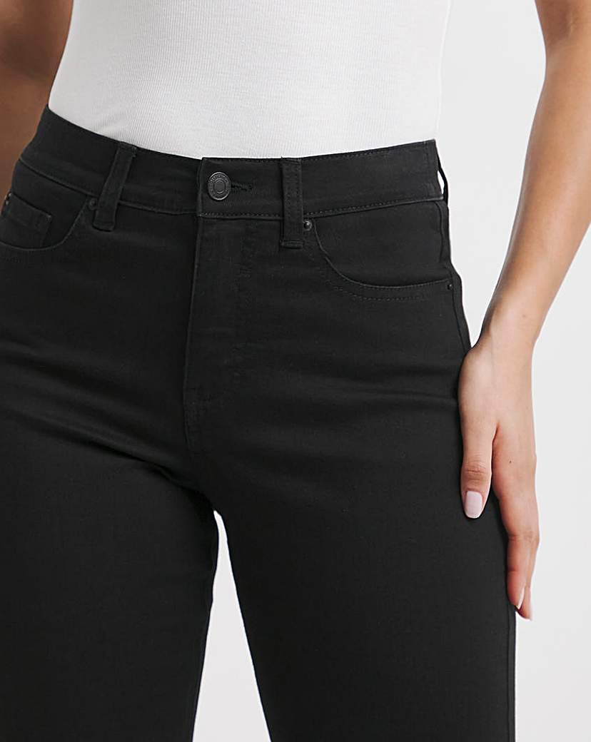 Black 24/7 Flared Jeans