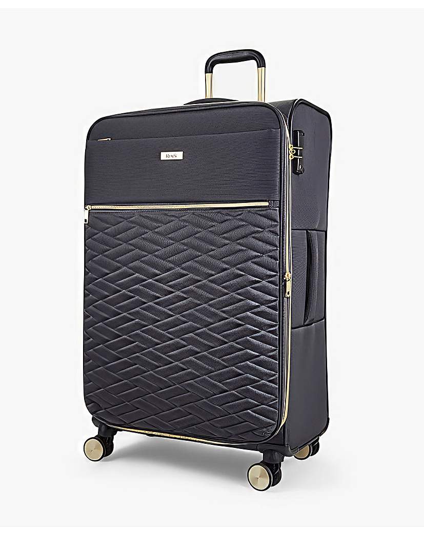 Rock Sloane Large Suitcase Charcoal