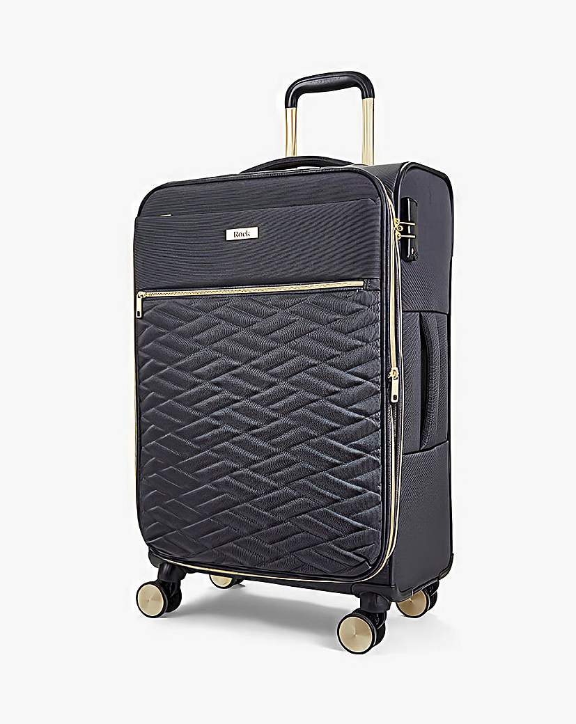 Rock Sloane Medium Suitcase Charcoal