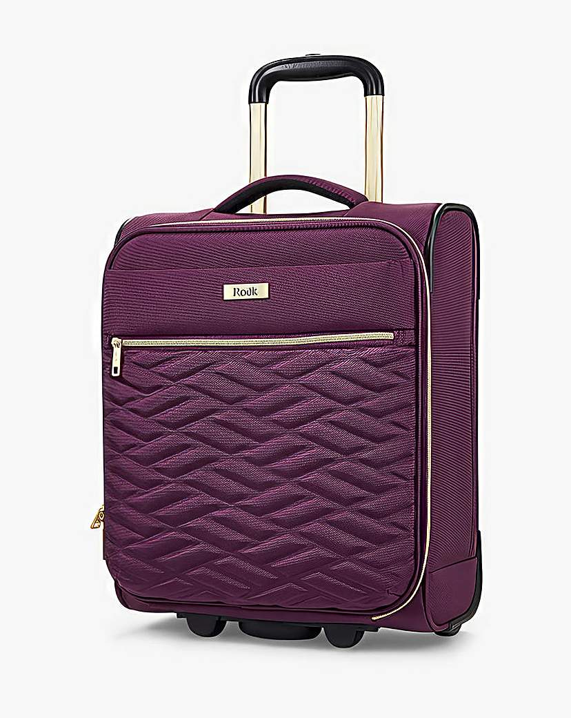Rock Sloane Underseat Suitcase Purple