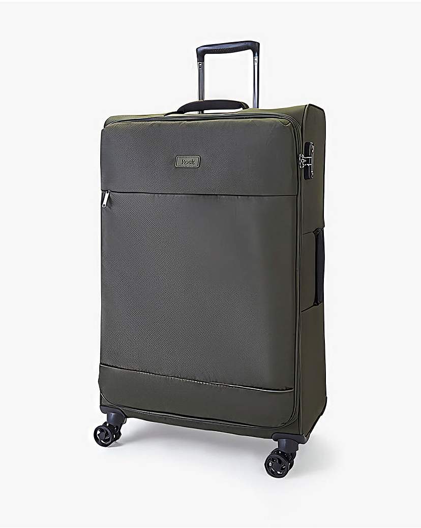 Rock Paris Large Suitcase Olive Green