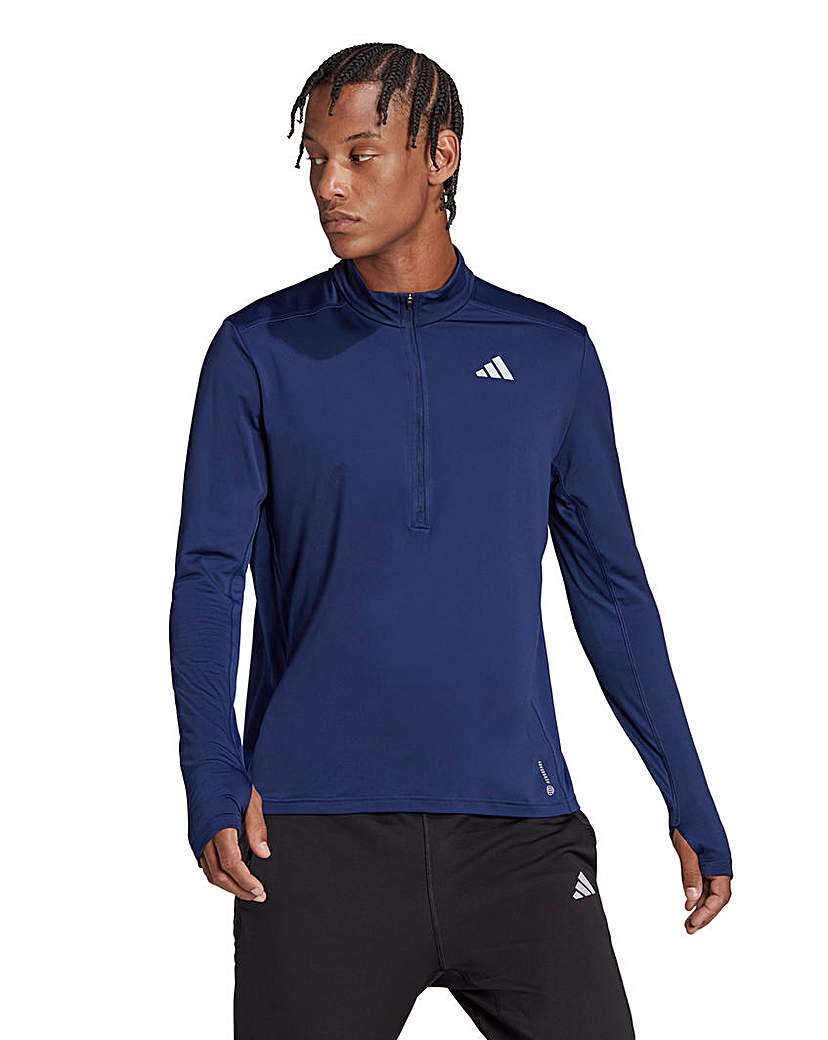 adidas 1/2 Zip Long-Sleeve Top