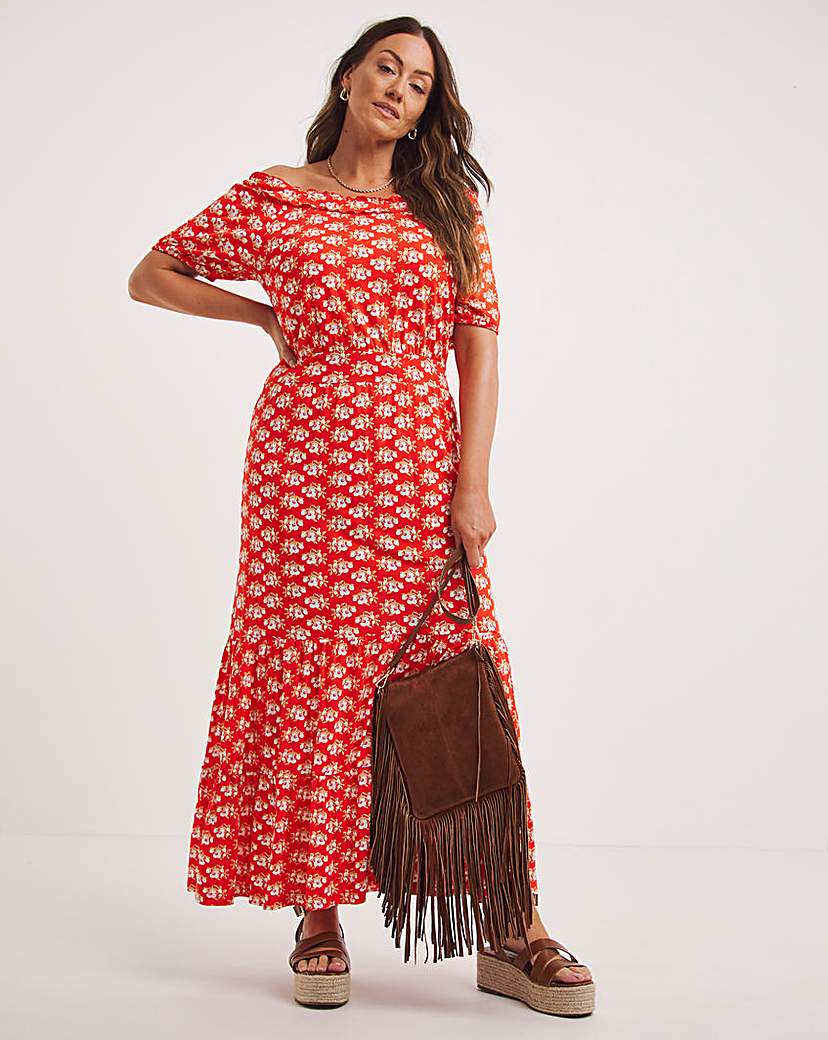 Joe Browns Easy Summer Red Maxi Dress