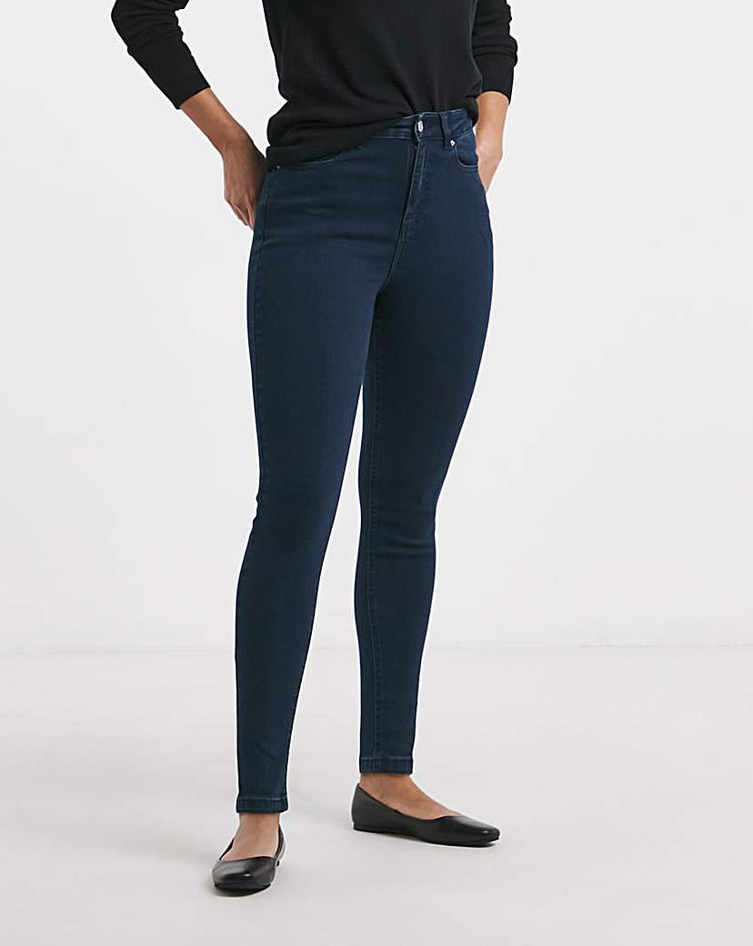 Indigo Skinny Highwaist Super Stretch