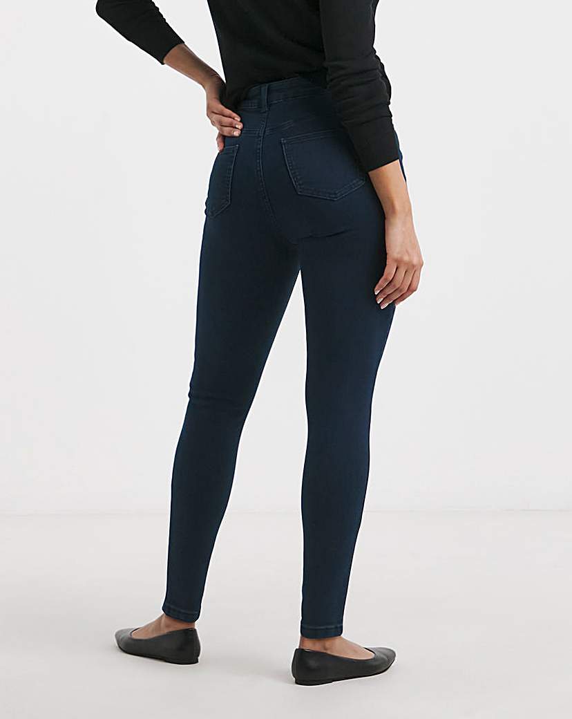 Indigo Skinny Highwaist Super Stretch
