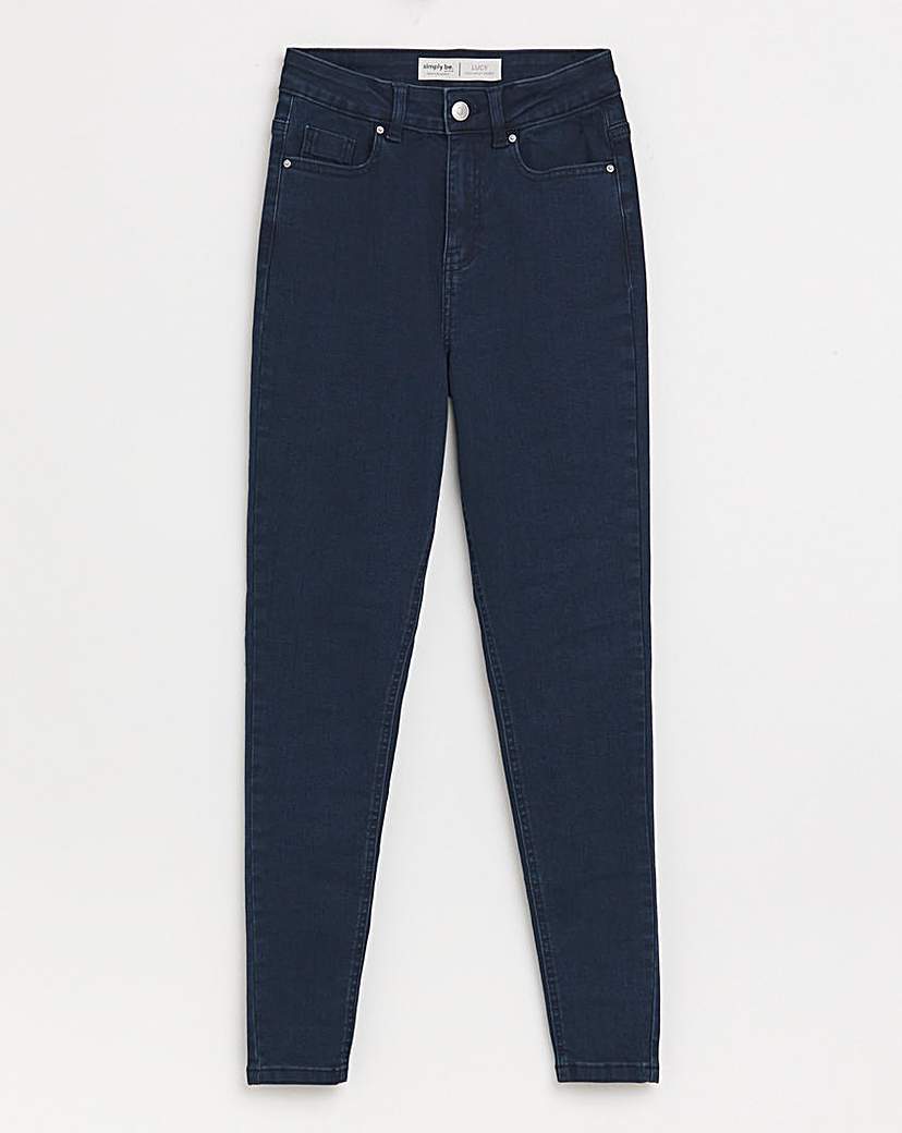 Indigo Skinny Highwaist Super Stretch
