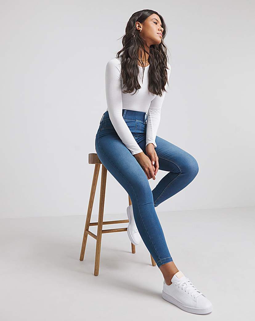 Pull On Skinny Jeggings | Simply Be