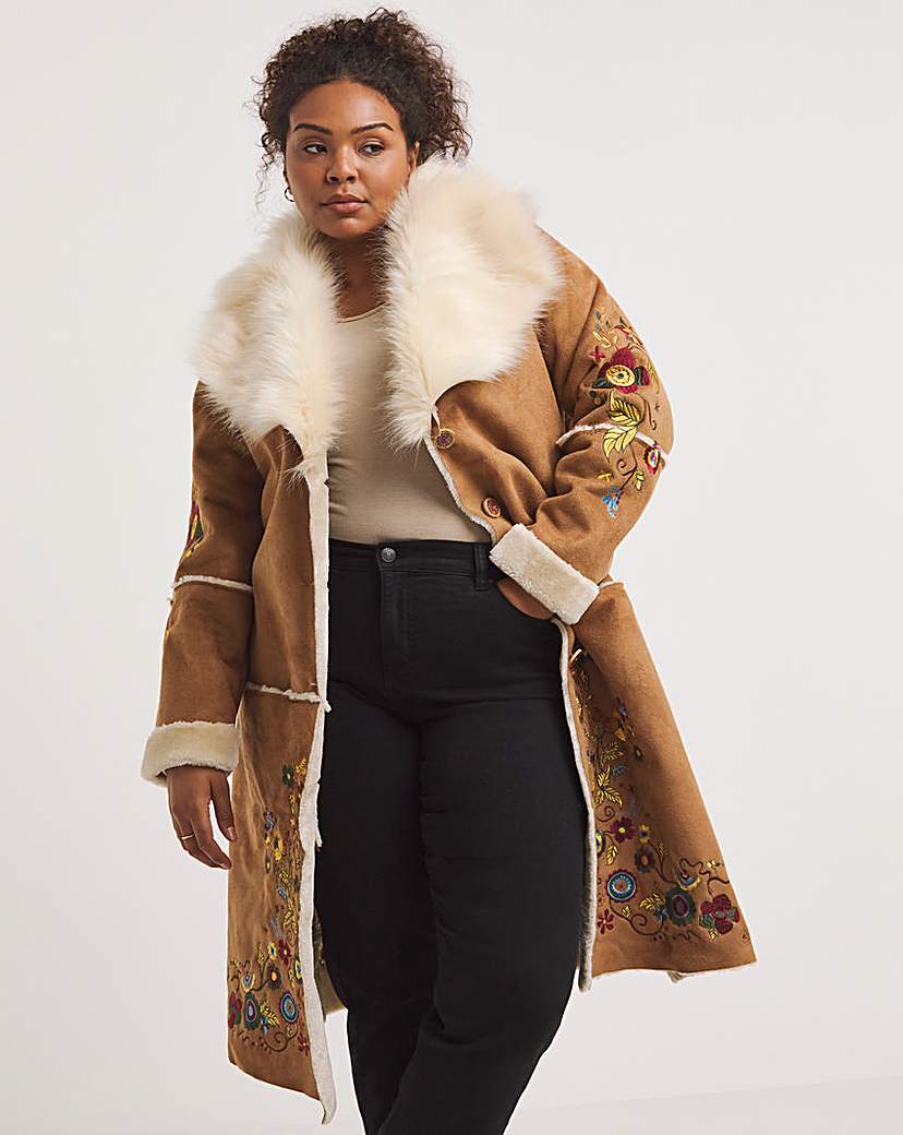 Joe Browns Faux Fur Coat