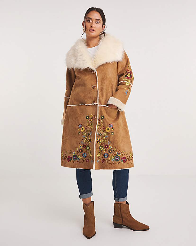 Joe Browns Faux Fur Coat