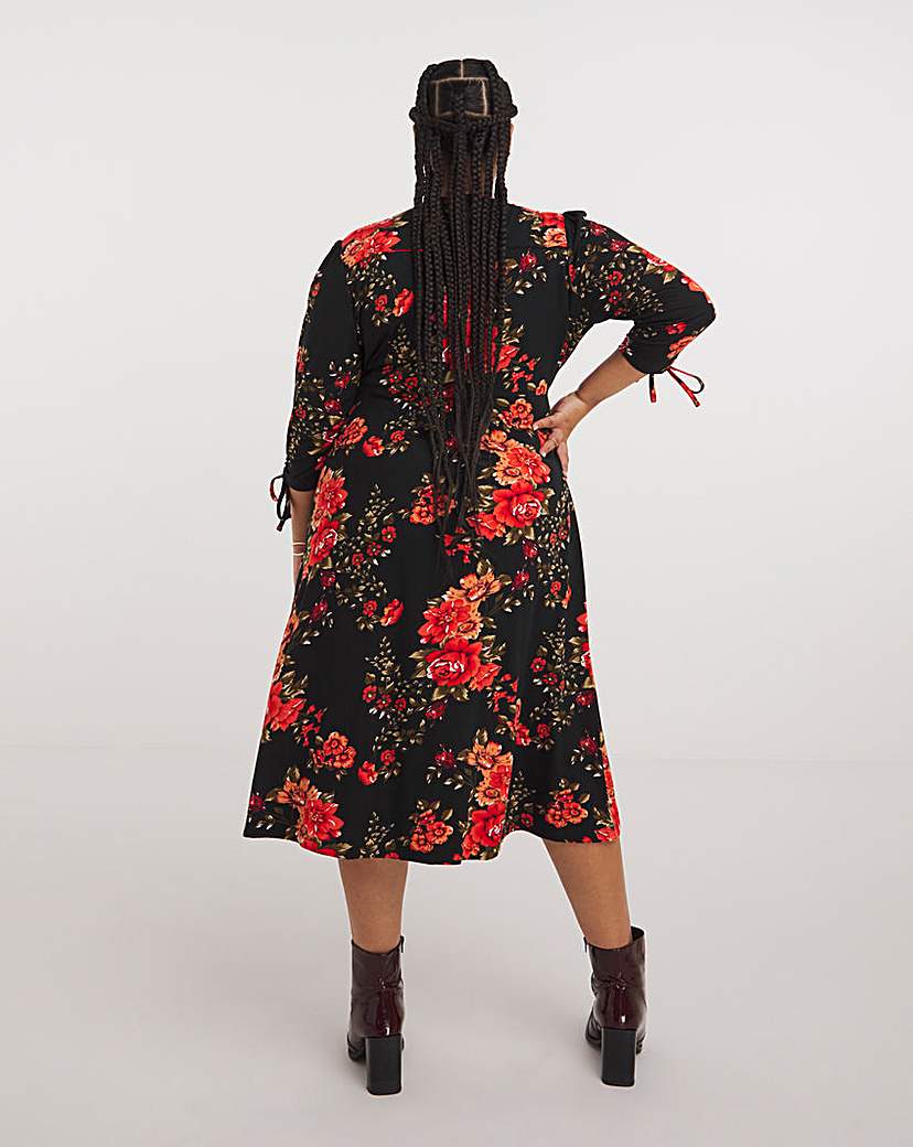 Joe Browns Winter Florals Wrap Dress