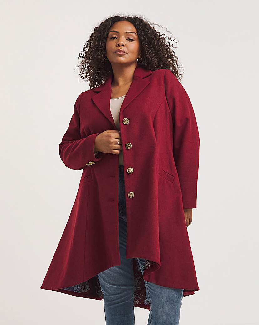 Joe Browns Burgundy Sophisticated Coat