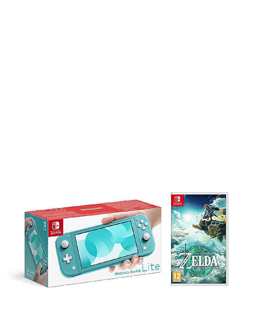 Switch Lite Console with Zelda