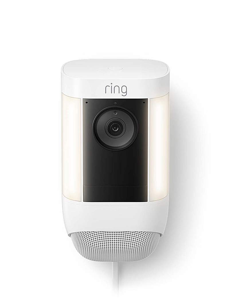 Ring Wired Spotlight Cam Pro - White